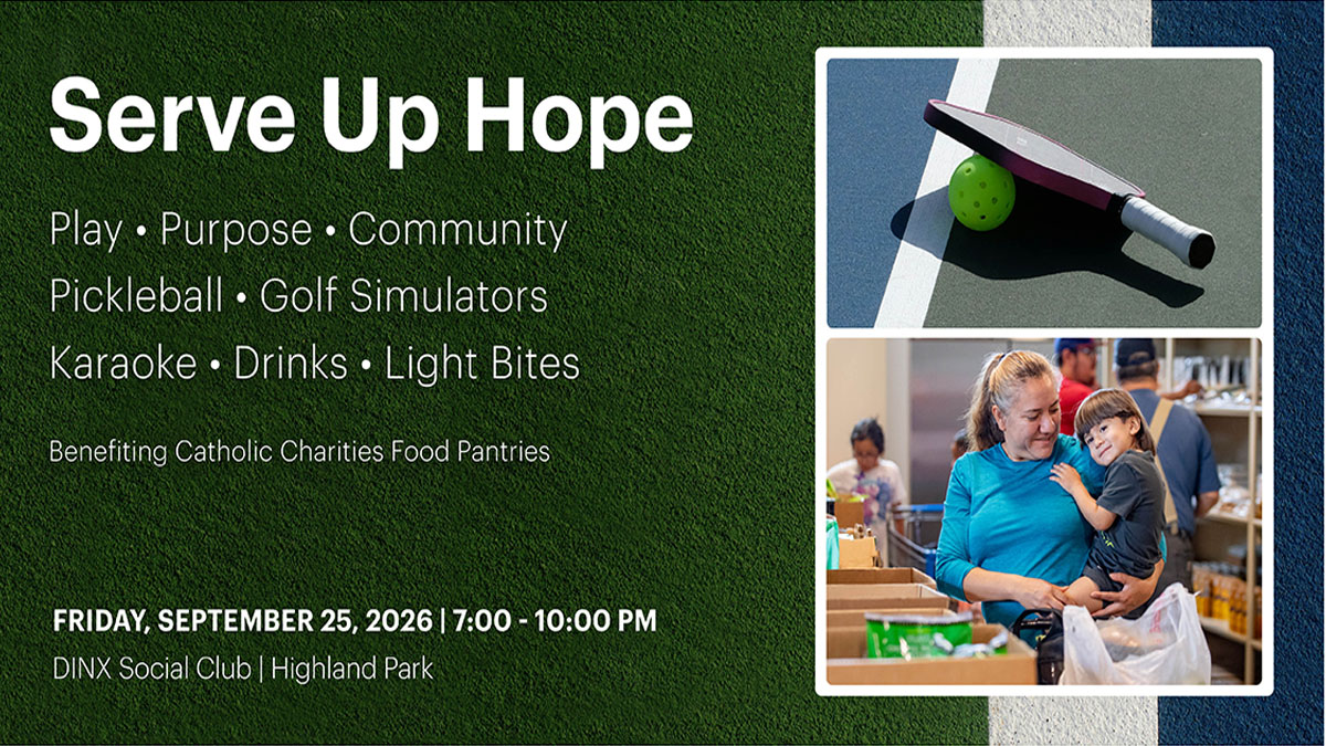 Serve Up Hope: an evening of community, connection, generosity and hope in Highland Park